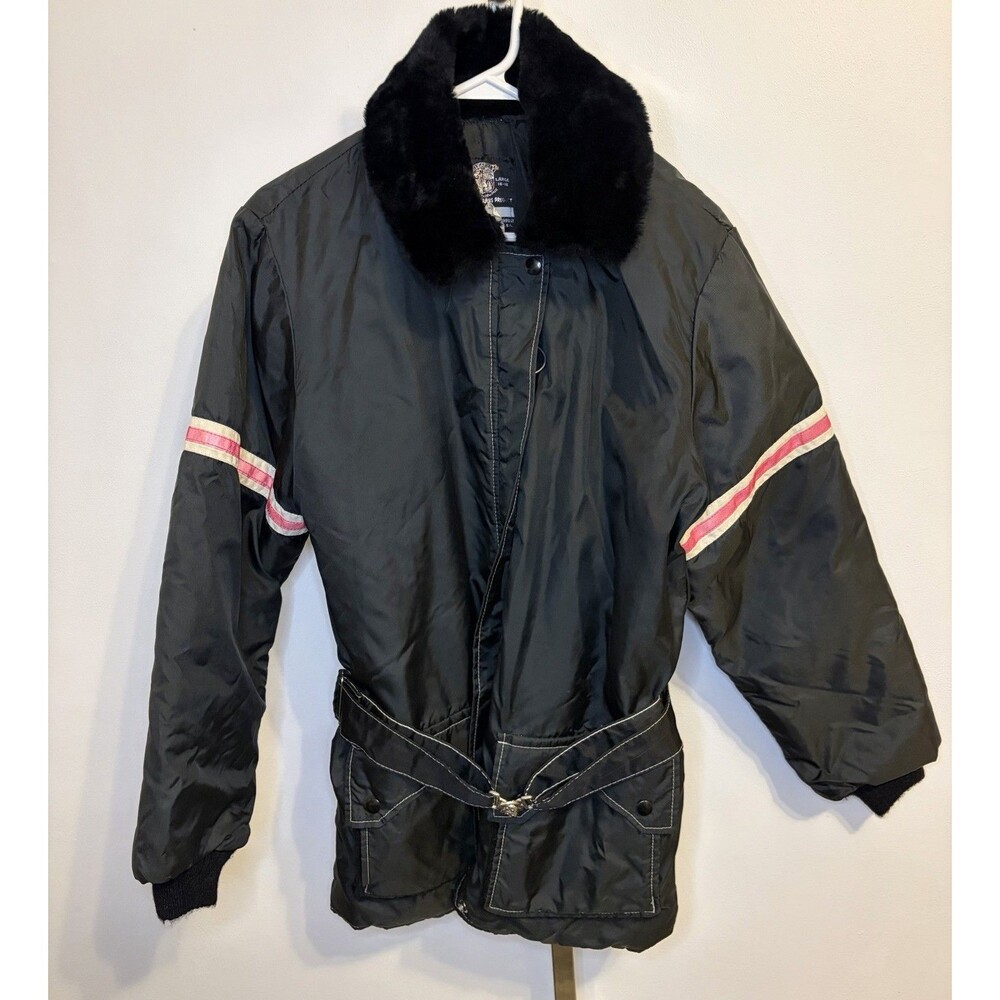 Stearns Manufacturing USA Company Ladies Large Vintage Snowmobile Ski Jacket Y2K